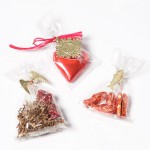 Dekorierte Tüten mit Dresdner Pappe