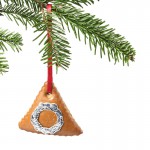 Lebkuchenschmuck Weihnachtsbaumdekoration mit Dresdner Pappe