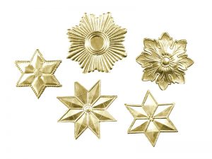 Stern-Sortiment Detail gold