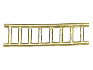 Dresdner Pappen Leiter groß Detail gold