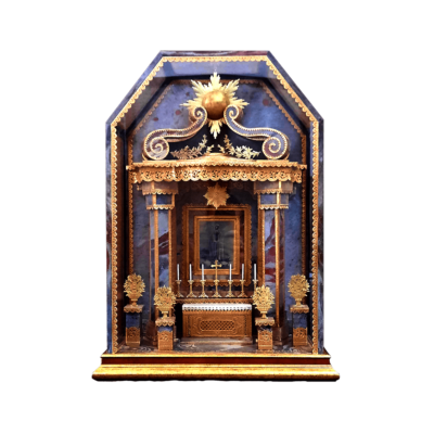 Dresdner Pappen religiöse Motive Kirchenschmuck Ikone Altarschmuck